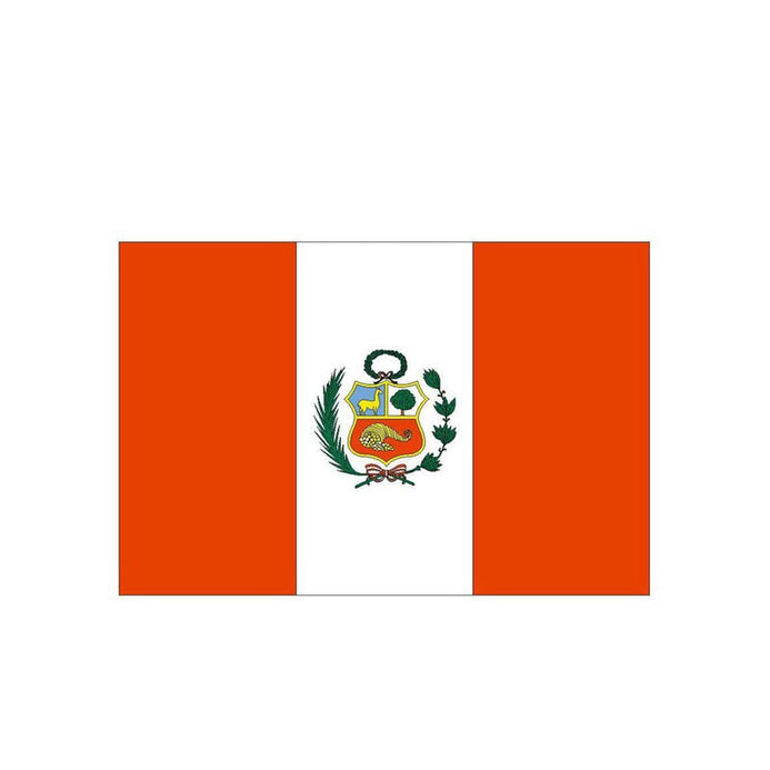 Autocollant drapeau Pérou