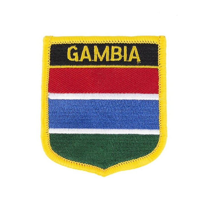 Badge drapeau Gambie