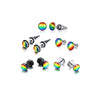 Piercings drapeau LGBT