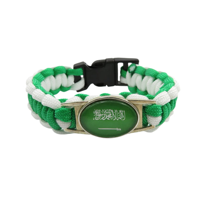 Bracelet drapeau Arabie Saoudite