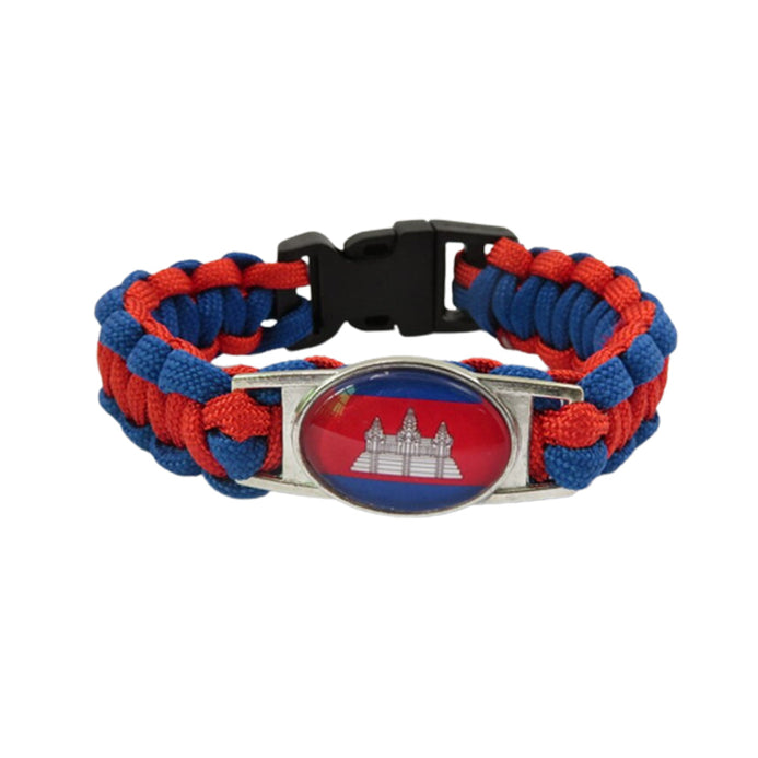 Bracelet drapeau Cambodge