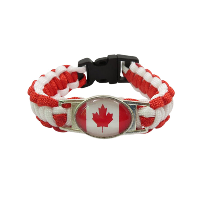 Bracelet drapeau Canada