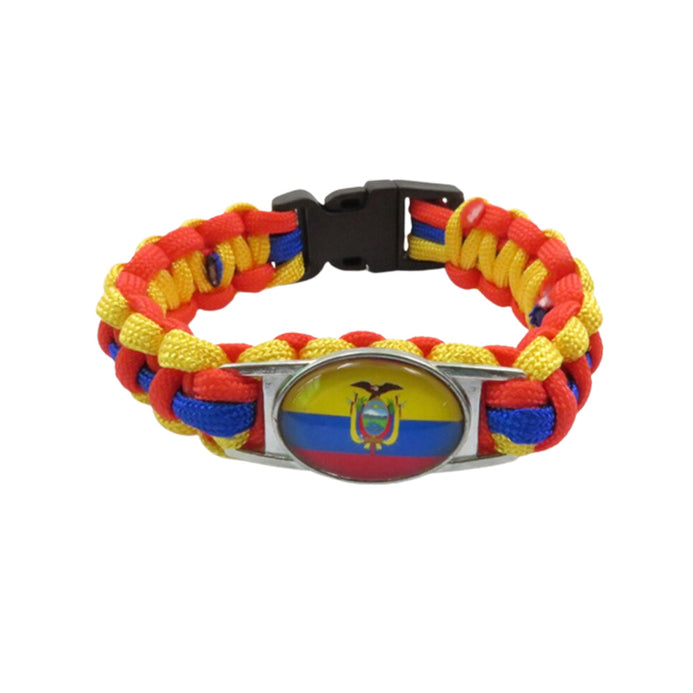 Bracelet drapeau Équateur