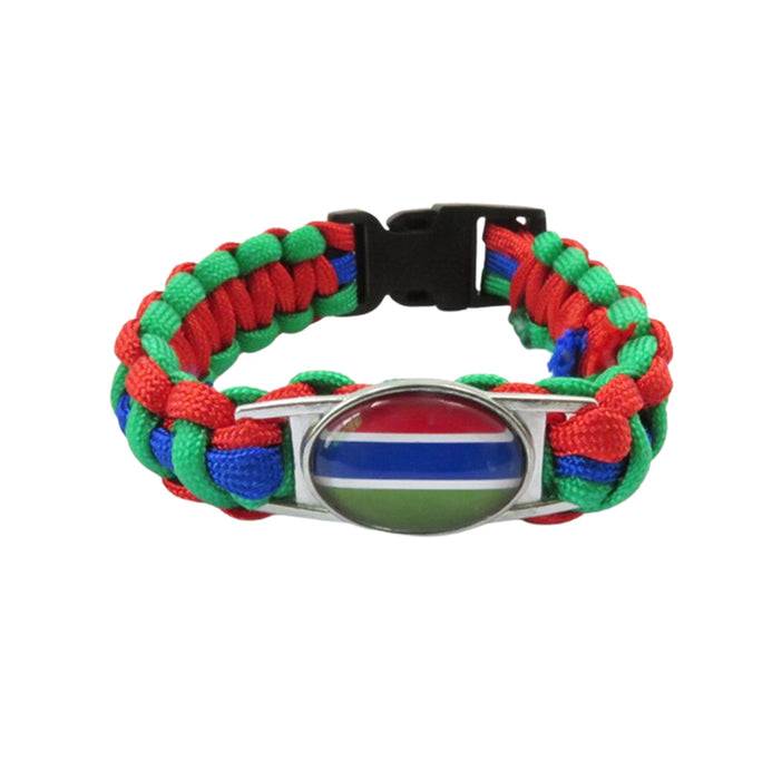 Bracelet drapeau Gambie