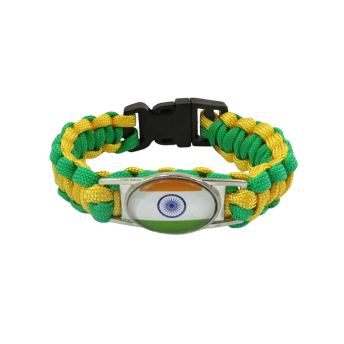 Bracelet drapeau Inde