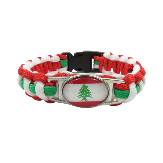 Bracelet drapeau Liban