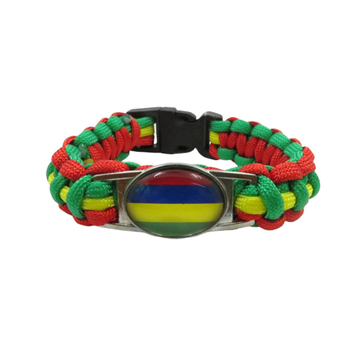 Bracelet drapeau Maurice