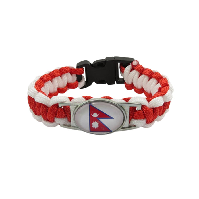 Bracelet drapeau Népal