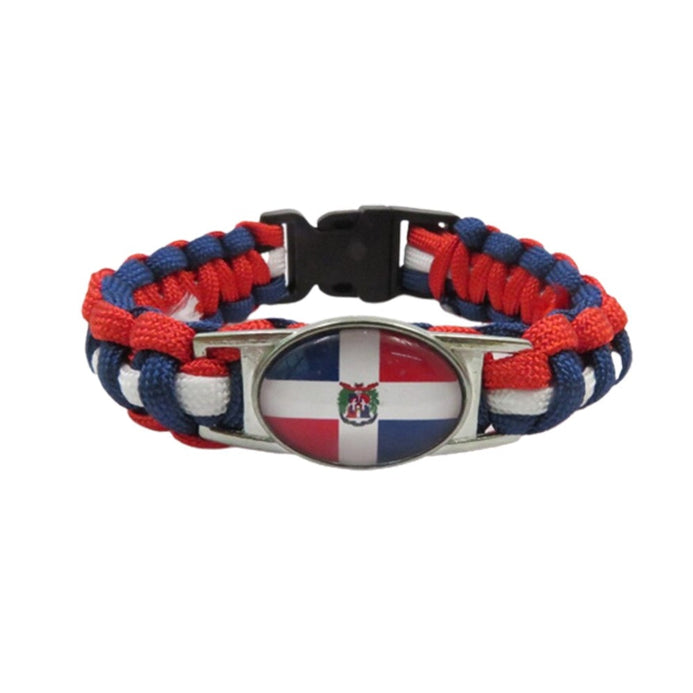 Bracelet drapeau République Dominicaine