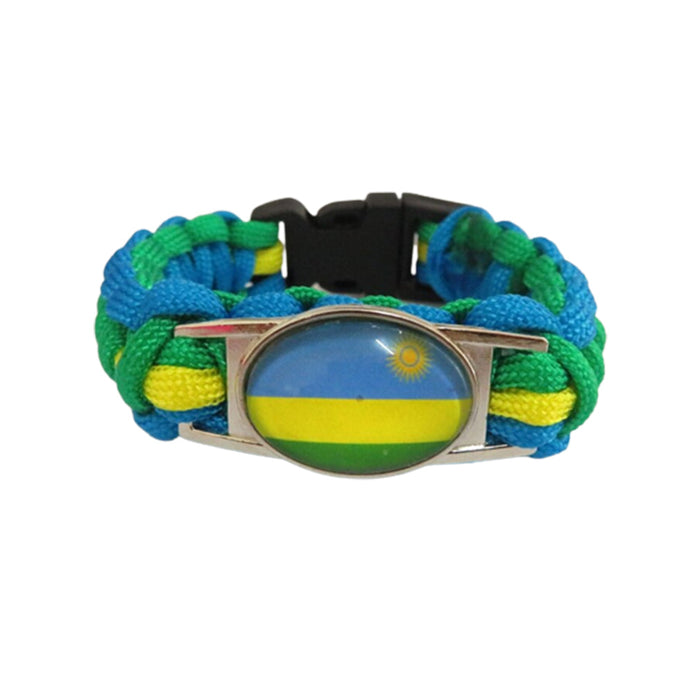 Bracelet drapeau Rwanda