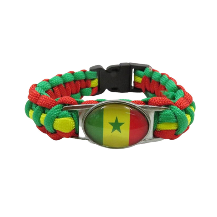 Bracelet drapeau Sénégal