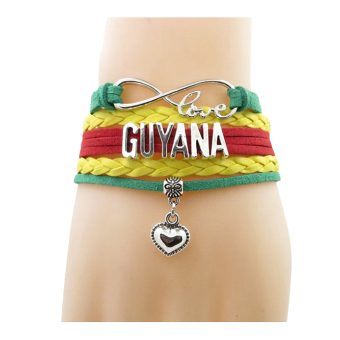 Bracelet love Guyana