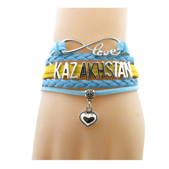 Bracelet love Kazakhstan