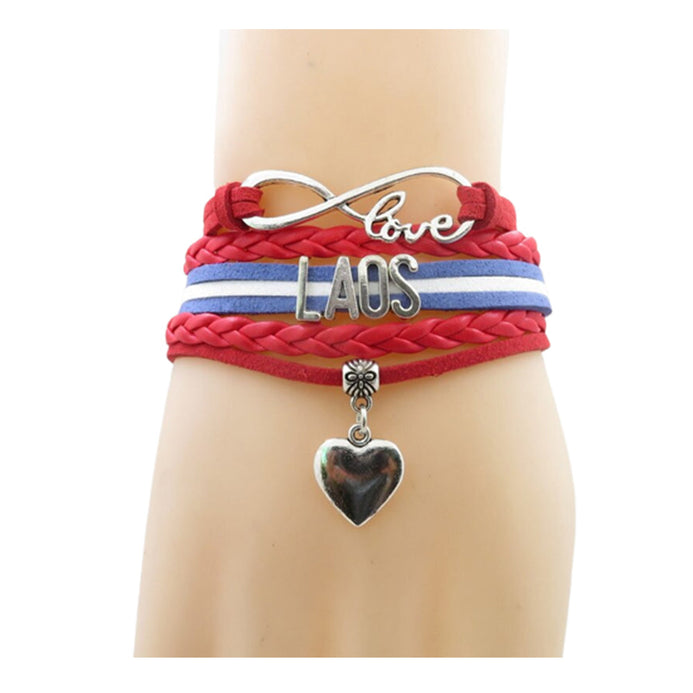 Bracelet love Laos