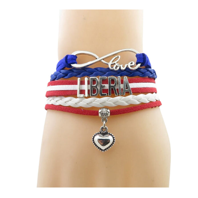 Bracelet love Liberia
