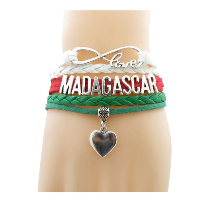 Bracelet love Madagascar