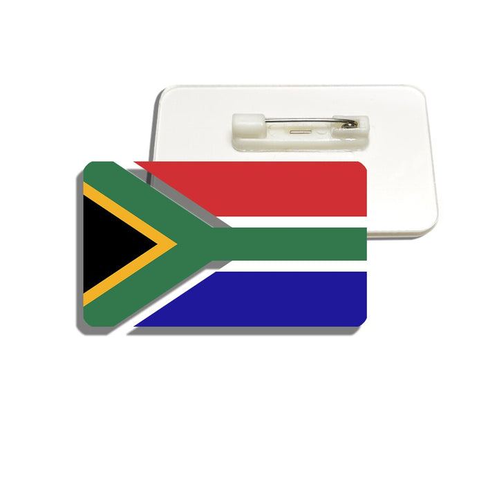 Broche drapeau Afrique du Sud