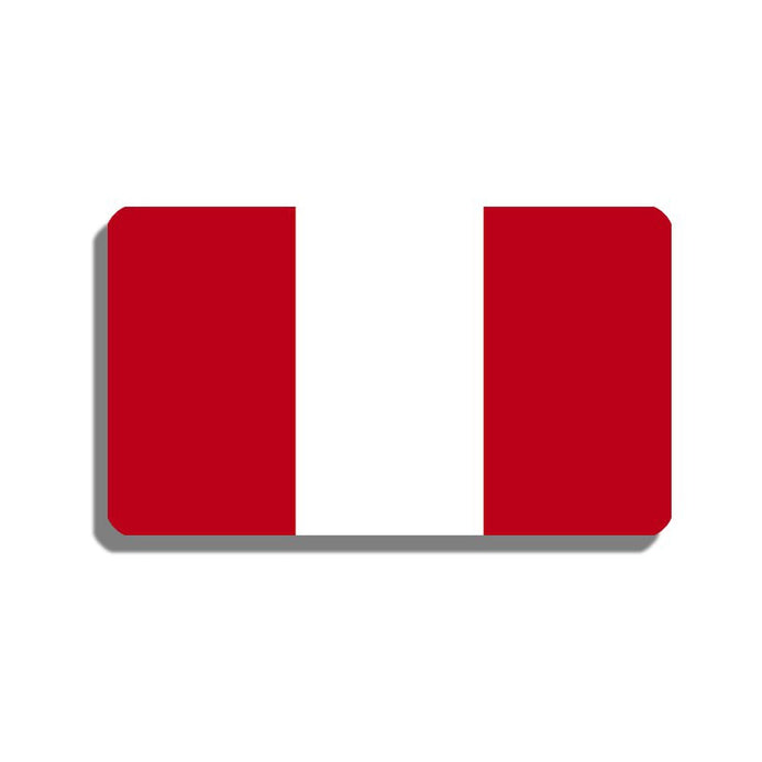 Broche drapeau Pérou