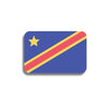 Broche drapeau République démocratique du Congo