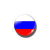 Broche drapeau Russie rond