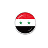 Broche drapeau Syrie rond