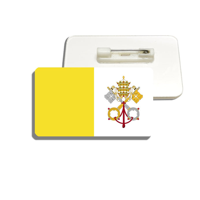 Broche drapeau Vatican