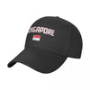 Casquette drapeau Singapour