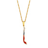 Collier Chili couleur or