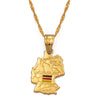 Collier carte Allemagne