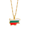 Collier drapeau Bulgarie