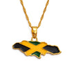 Collier drapeau Jamaïque