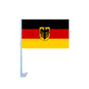 Drapeau Allemagne avec blason pour voiture