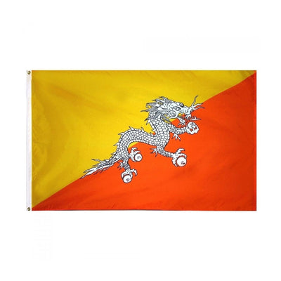 Drapeau Bhoutan