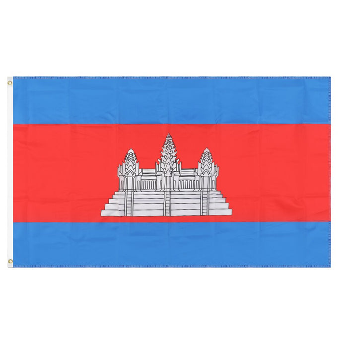 Drapeau Cambodge 100% Polyester