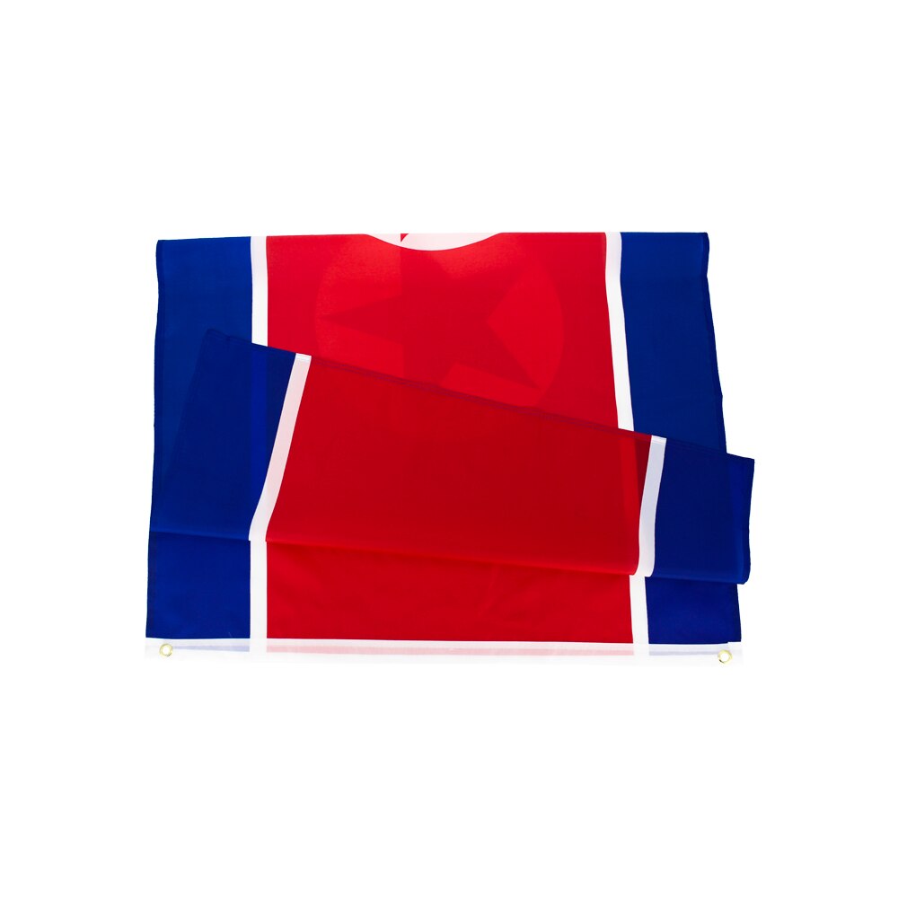 Drapeau Corée du Nord 128 x 192 cm