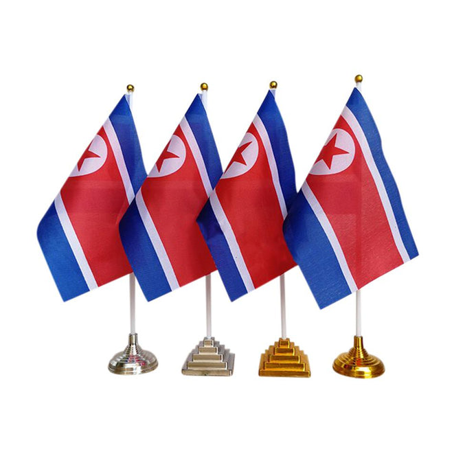 Drapeau Corée du Nord de table