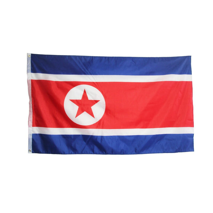 Drapeau Corée du Nord extérieur