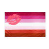 Drapeau Lesbienne Kiss