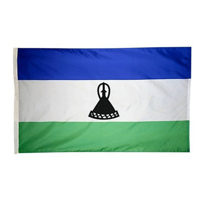 Drapeau Lesotho fourreau 160 x 240 cm
