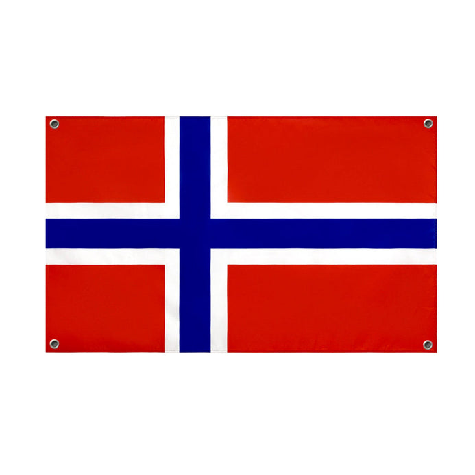 Drapeau Norvège 4 oeillets