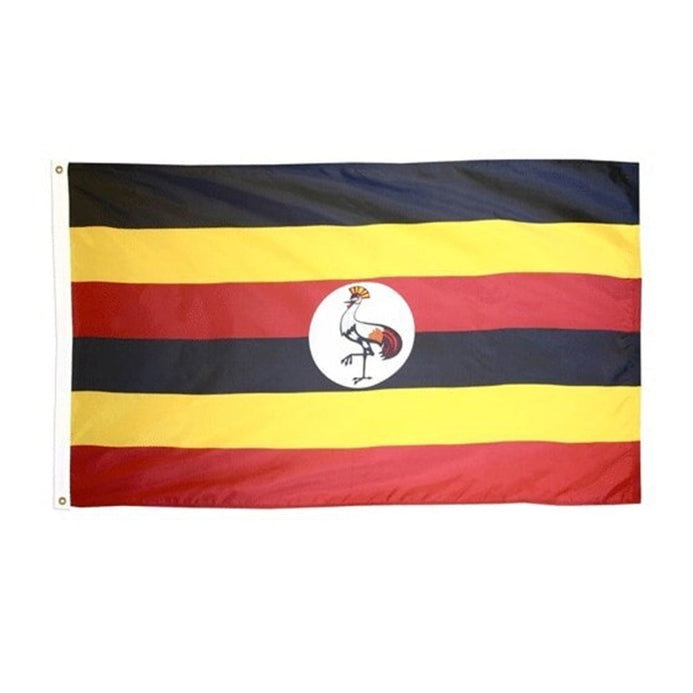 Drapeau Ouganda 128 x 192 cm
