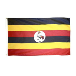 Drapeau Ouganda 60 x 90 cm