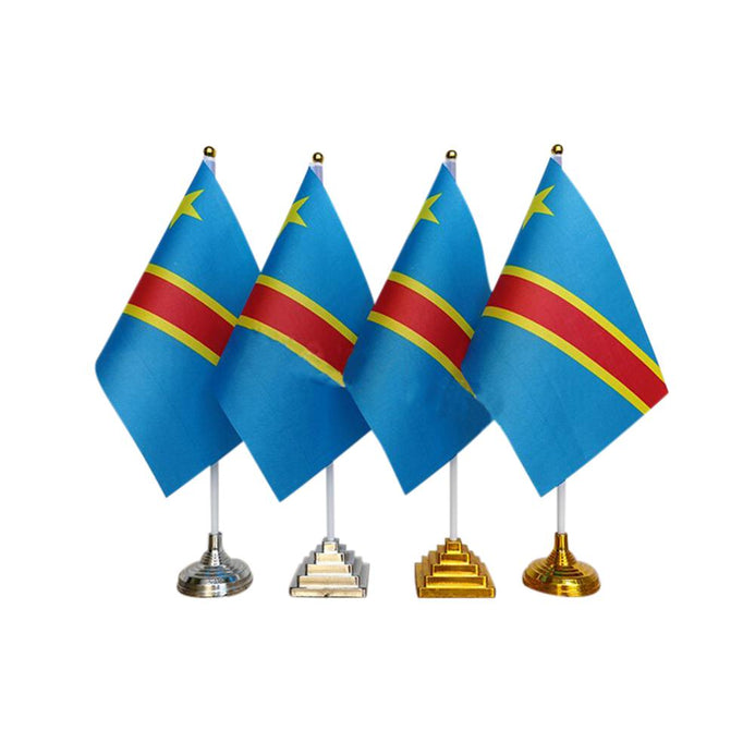 Drapeau République Démocratique du Congo de table