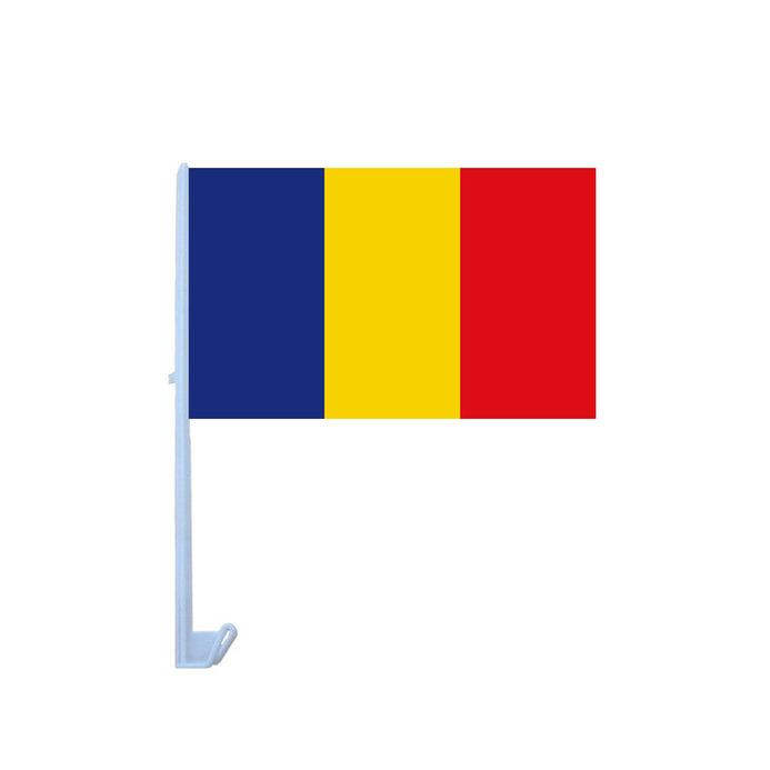 Drapeau Roumanie 60 X 90 Cm - Polyester Résistant, Oeillets Métalliques, Pour Intérieur Et Extérieur