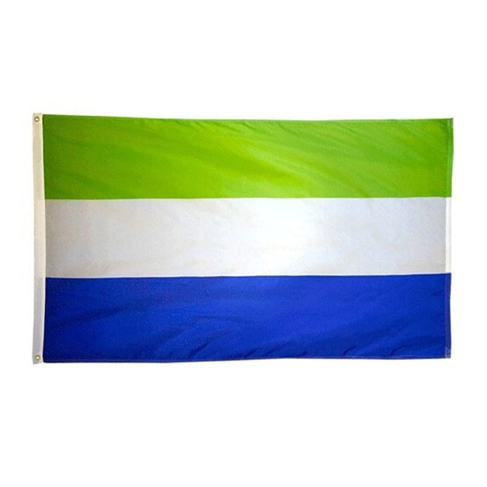 Drapeau Sierra Leone 128 x 192 cm