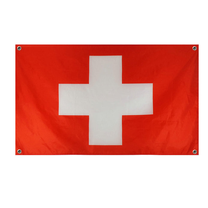 Drapeau Suisse 4 oeillets