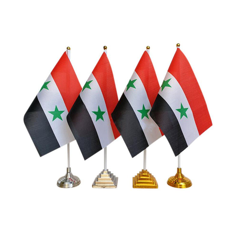 Écharpe Et Drapeaux Syriens - Polyester, Décorations Fête Patriotique