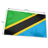 Drapeau Tanzanie qualité PRO 90 x 150 cm