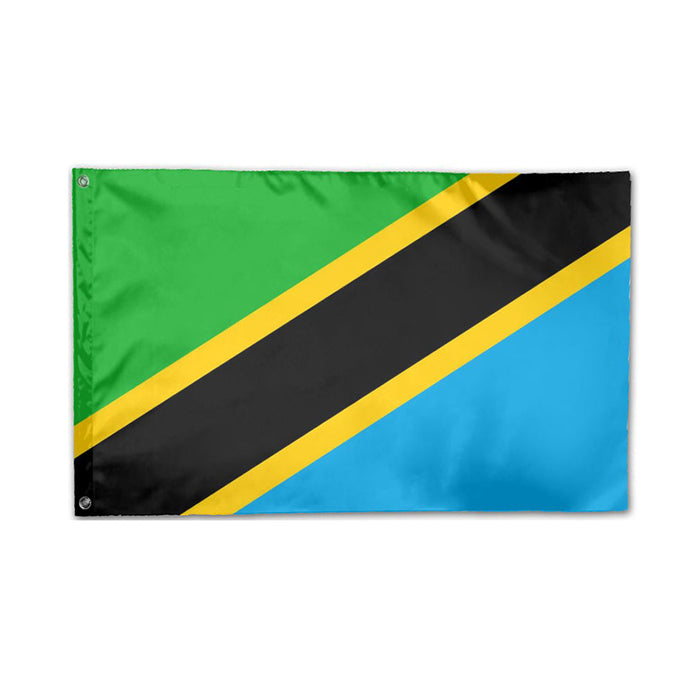 Drapeau Tanzanie qualité PRO 90 x 150 cm