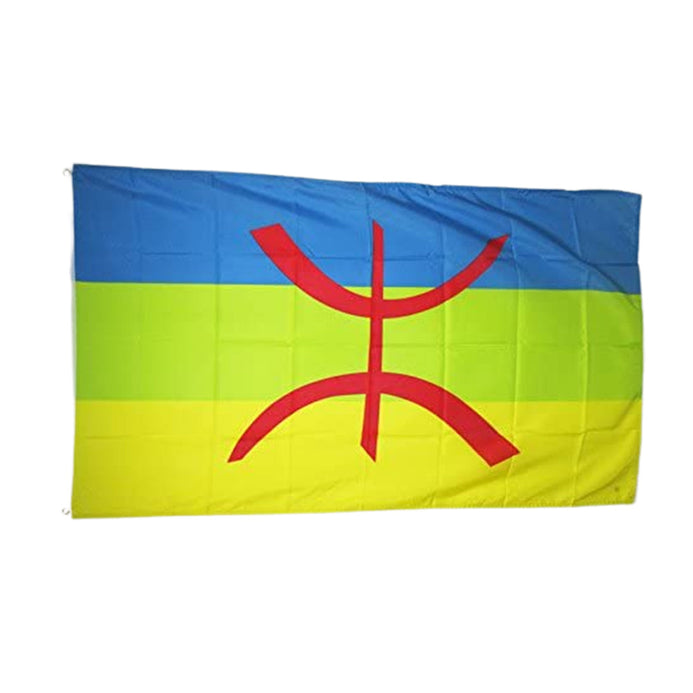 Drapeau berbère 100% Polyester 90 x 150 cm